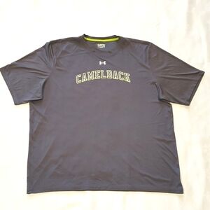 Men's Under Armour Green Heat Gear Loose Tee T-Shirt Size XXL 2XL